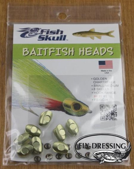 Baitfish Head - Golden Chartreuse - Small/Medium