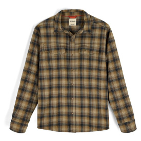 Simms Gallatin Flannel Shirt Kennebec Plaid: Stone