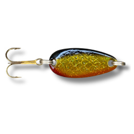 Falkfish Pärla 2,5cm, 4,5g - Si Gold Black Glitter
