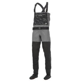 Simms Guide Classic Stockingfoot Vadarbyxa Carbon LL 12-13