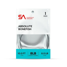 SA Absolute Bonefish Leader 10' 12 lb (0,25 mm)