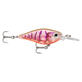 Rapala X-Light Shad 4cm, 4g - Purple Prawn Uv