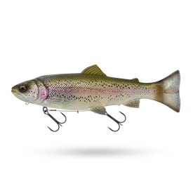 Savage Gear 3D Line Thru Pulsetail Trout 25cm, 185g Slow Sink - Clear Rainbow Trout