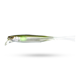 Jackall Driftfry Elastomer 4'' 11cm (5-pack) - Ghost Ayu
