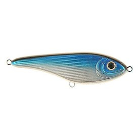 Buster Jerk II, susp, 12cm, Blue/Krom