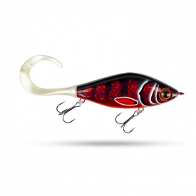 TrueGlide Guppie Jr Sinking 11cm 70g Söder Custom - Red Tiger Flash