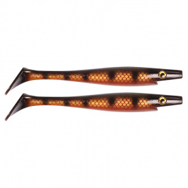 Pig Shad Jr, 20cm, 50g - Black Okiboji Perch
