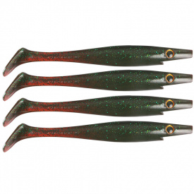 Pig Shad 15cm, 20g (4-pack) - Bloody Duke