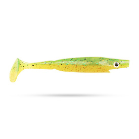 Piglet Shad 10cm (6-pack) - Fire Perch