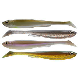 Daiwa Prorex Slim Shad Y 10,5cm (4-pack) - Nature Color Set
