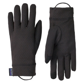Patagonia Cap MW Liner Gloves Black