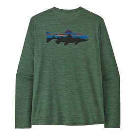 Patagonia M's L/S Cap Cool Daily Shirt - Fitz Roy Trout CYGX
