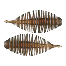 Geecrack Bellows Gill Floating 2,8'' 7,1cm (4-Pack) - Green Pumpkin