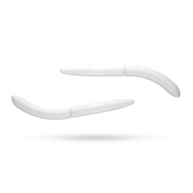 Libra Lures Fatty D'Worm Tournament 55 Cheese (12-pack) - White