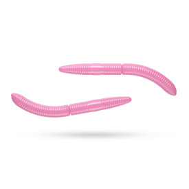Libra Lures Fatty D'Worm Tournament 55 No Scent (12-pack) - Bubble Gum