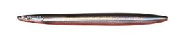 Savage Gear 3D Line Thru Sandeel 8,5cm, 11g - Black & Red UV