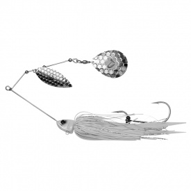 Savage Gear Da'Bush Spinnerbait 18cm 42g Sinking - White Silver