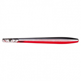 Savage Gear Line Thru Sandeel Nail 11cm 20g - Black Red