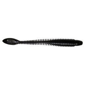 Lunker City Swimmin Ribster 10cm Black (9-pack)
