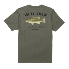 Salty Crew Bigmouth Premium S/S Tee Dusty Olive