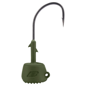 BKK Silent Chaser Draggin' NED Jig head - 7/16oz / 12,4g 3/0 Green