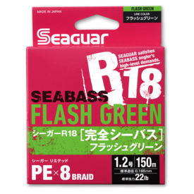 Seaguar R18 Kanzen Seabass 150m Flash Green