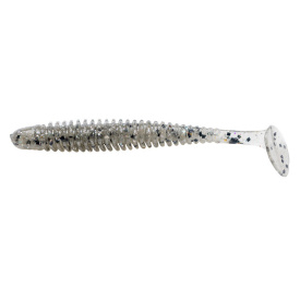 Noike Wobble Shad 4'' 10cm (6-pack) - Rainbow Smoke