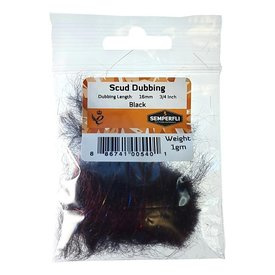 Semperfli Scud Dubbing - Black