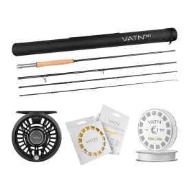 VATN M2 Dry Fly+ Flugset 9' - #4