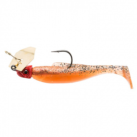 Z-man Diezel Chatterbait 1/4 Oz - New Penny (Gold Blade/Red Head)