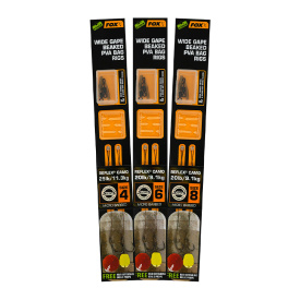 Fox Edges Wide Gape Beaked PVA Ready Rigs