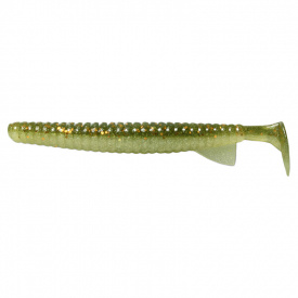 Deps Deathadder Shad 4'' - #113 Light Watermelon Copper Flake Pearl White