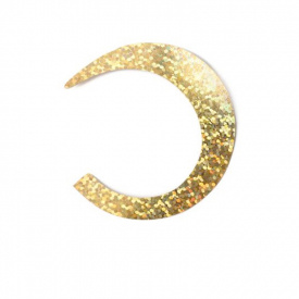 Wiggle Tails S - Holographic Gold