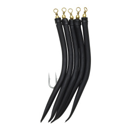 Kinetic Gummi-Makk #12/0 (5-pack) - Black