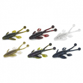 Molix Freaky Flex 7,6cm (6-pack) - Mixed Pack 4