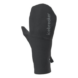 Icebreaker Uni Merino Sierra Convertible Mitten Black - M