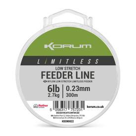 Korum Limitless Low Stretch Feeder Line