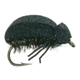Umpqua Foam Beetle Lawson Black - #16 