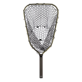 Rising Lunker Landing Net Black 25cm handle - Moss