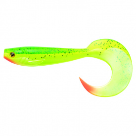Fox Rage Pro Grub 10cm/4'' UV Lemon Tiger (Bulk)
