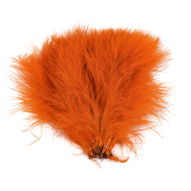 Natures Spirit Fish Hunter Blood Quill Marabou - CrawNatures Spirit Fish Orange (UV)