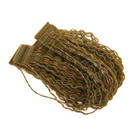 Nature's Spirit Disco Wavy Legs - Fish Hunter Green / Red Black