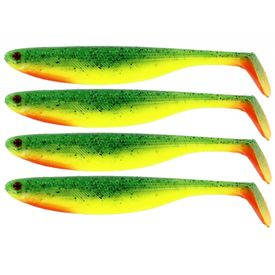 Westin ShadTeez Slim 7,5 cm Fireflake 4-pack.