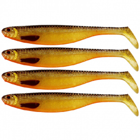 Westin ShadTeez Slim 7,5cm Gold Rush 4-pack