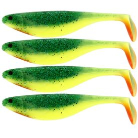 Westin ShadTeez 7 cm  Fireflake 4-pack