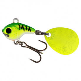 Westin DropBite Tungsten Spin Tail Jig 2,2cm 18g - Chartreuse Ice