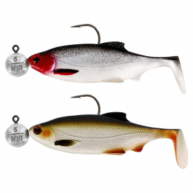 Westin Ricky the Roach 7cm R 'N R 5g #3/0 (2-pack) - Clear Water Mix 4