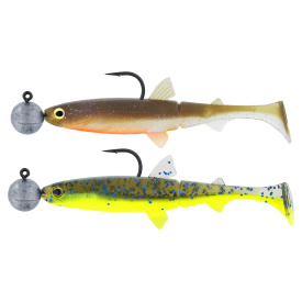 Westin Hypoteez Shadtail R'N'R 9cm, 7g #4/0 (2-pack) - Dark Water Mix 12