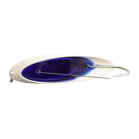 Norolan Pike Spoon Weedless 11 cm - White Blue