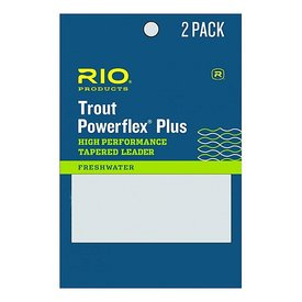 RIO PowerflexPlus Leader 9ft 7X 0,10mm/1,3kg 2-pack
